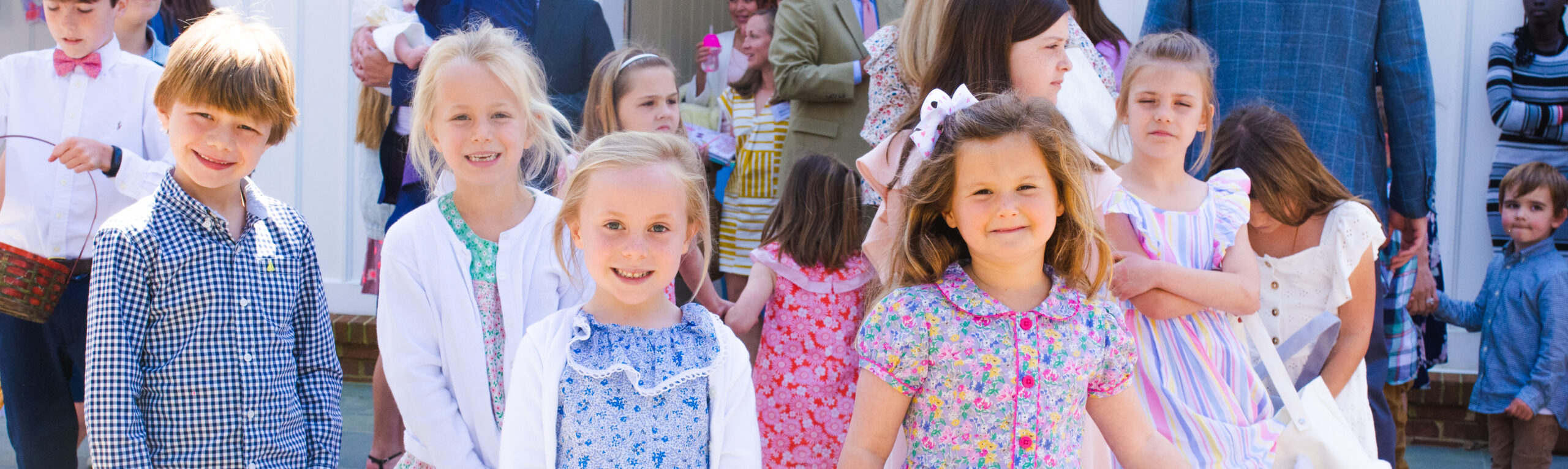 Children on Easter